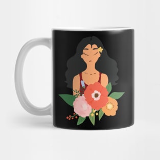 Curly Hair Miss Mug